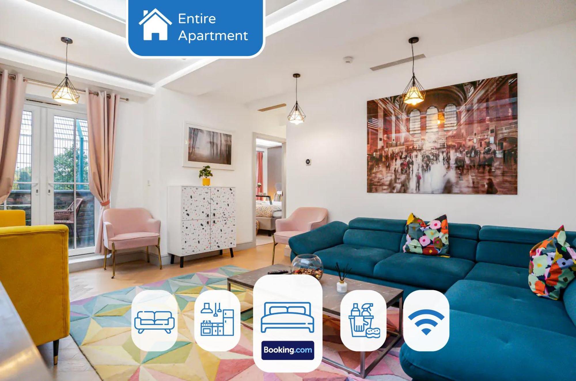Stylish Modern Apartments By Livestay Short Lets & Serviced Accommodation London Nw6 Eksteriør bilde